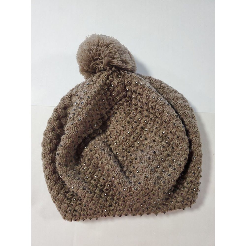 Half‎ Gem Slouch Beanie Light Brown